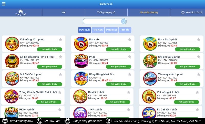 Hinh anh trong game Lottery Lobby 8Day - Hinh 3