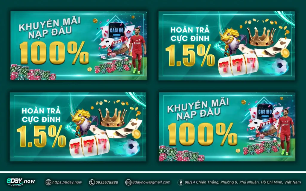 Các chương trình khuyến mãi tại 8 DAY